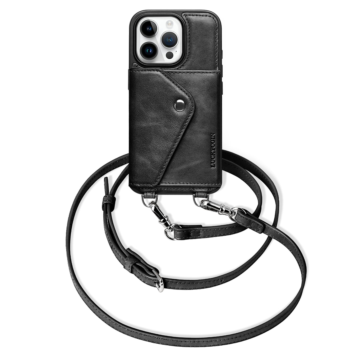 IPHONE CROSSBODY CASE|FULL-GRAIN LEATHER