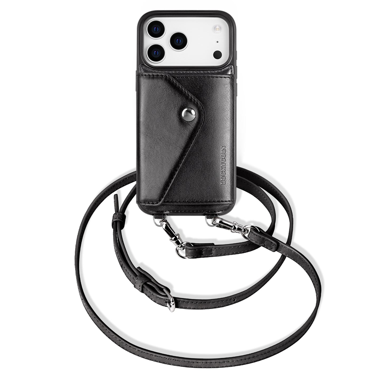 IPHONE CROSSBODY CASE|FULL-GRAIN LEATHER