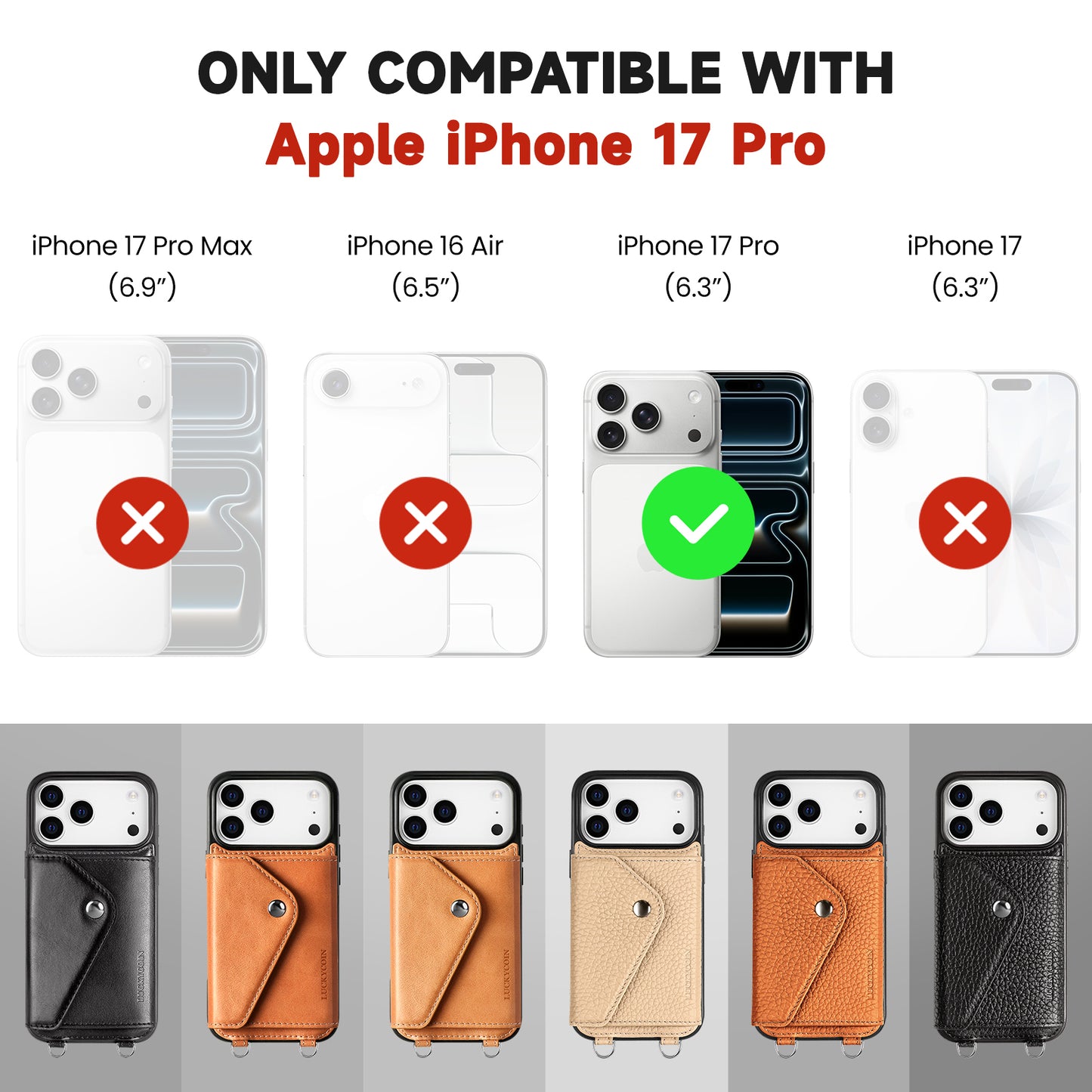 IPHONE CROSSBODY CASE|FULL-GRAIN LEATHER