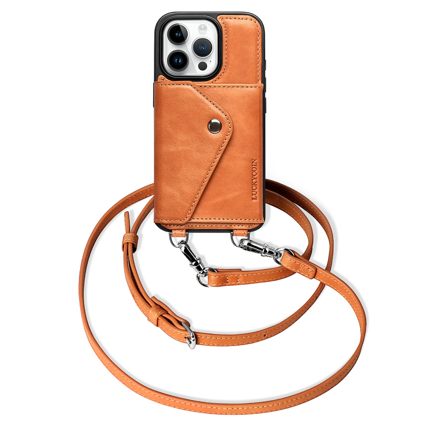 IPHONE CROSSBODY WALLET CASE|RETRO PATTERN