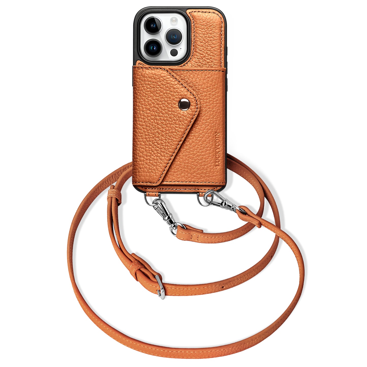 IPHONE CROSSBODY CASE|FULL-GRAIN LEATHER